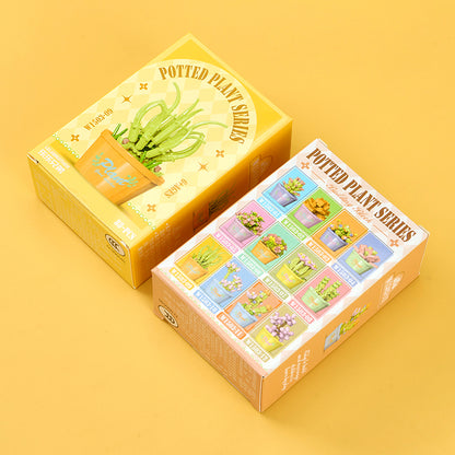 1503 Succulent Potted Plant Building Blocks M.02