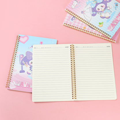 Cuaderno de espiral Premium XX-18003 Nana Mi con relieve dorado M.81 