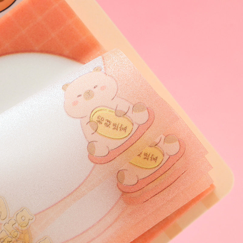 Notas adhesivas con purpurina mixta A08, tamaño cuadrado de 76 x 76 mm, para decoración de oficina, escuela, resaltado, M.81