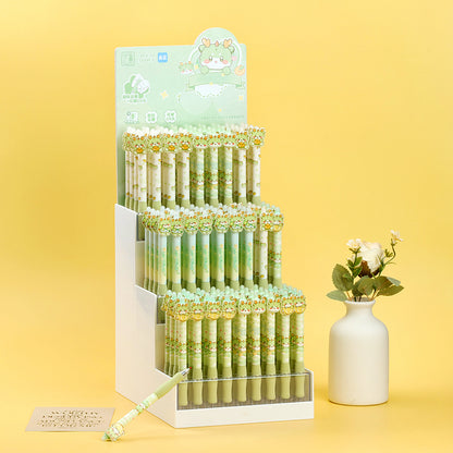 ¡Adorable bolígrafo borrable de clic YS878 Dragon Cub! Con su simpático diseño de dragón y su fácil mecanismo de clic para borrar, es una herramienta de escritura encantadora. M.82