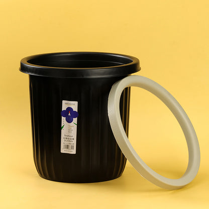 312 black pressure ring trash bin M.23