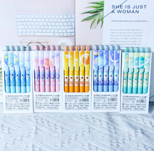 Bolígrafos de gel Zhangwo 19191 - Expositor M.82