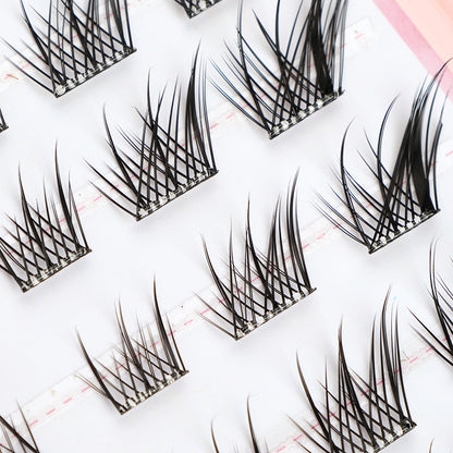 Pestañas postizas Qiyu sin pegamento (estilos variados), populares entre las celebridades de Internet, tamaño 50 