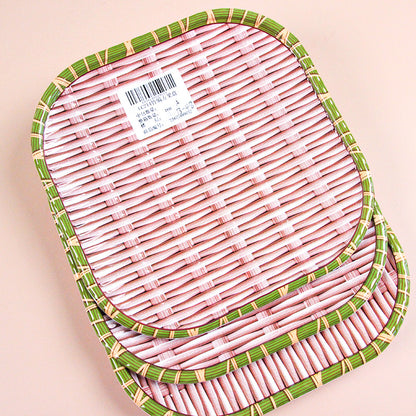 LC214 Bamboo Woven Square Fruit Tray M.20