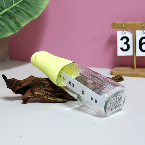 138 Magnolia Automatic Flip Glass Oil Dispenser (Random Color) M.69 JPDB