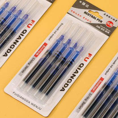 Un juego de cuatro bolígrafos roller modelo 2226. Estos bolígrafos vienen en un hermoso color azul, listos para escribir con fluidez. M.82