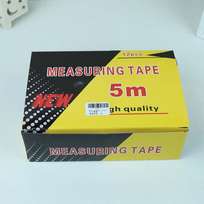 5-meter tape measure with a yellow case