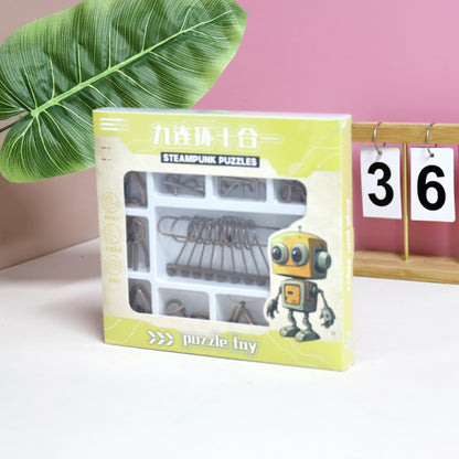 M268 Punk-style Intelligence Buckle 10-Piece Set M.07 JPDB