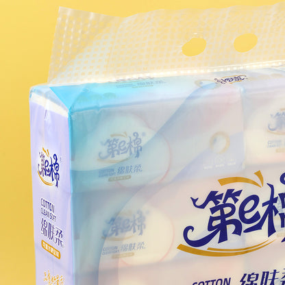 E Cotton-DE1313 Soft Cotton Facial Tissue (140*180*400) M28 M.21
