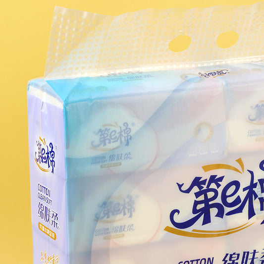 E Cotton-DE1313 Soft Cotton Facial Tissue (140*180*400) M28 M.21