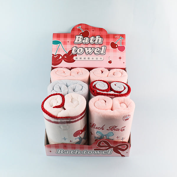M.25 JPDBModel YJ-754 Cherry-Shaped Bath Towel