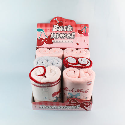 M.25 JPDBModel YJ-754 Cherry-Shaped Bath Towel