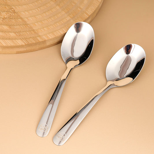 304 Stainless Steel Small-Sized Flat-Bottom Spoon M.66