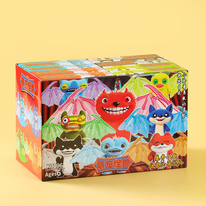 Qiyu K9196 Cute Pet Monster Building Blocks M.02
