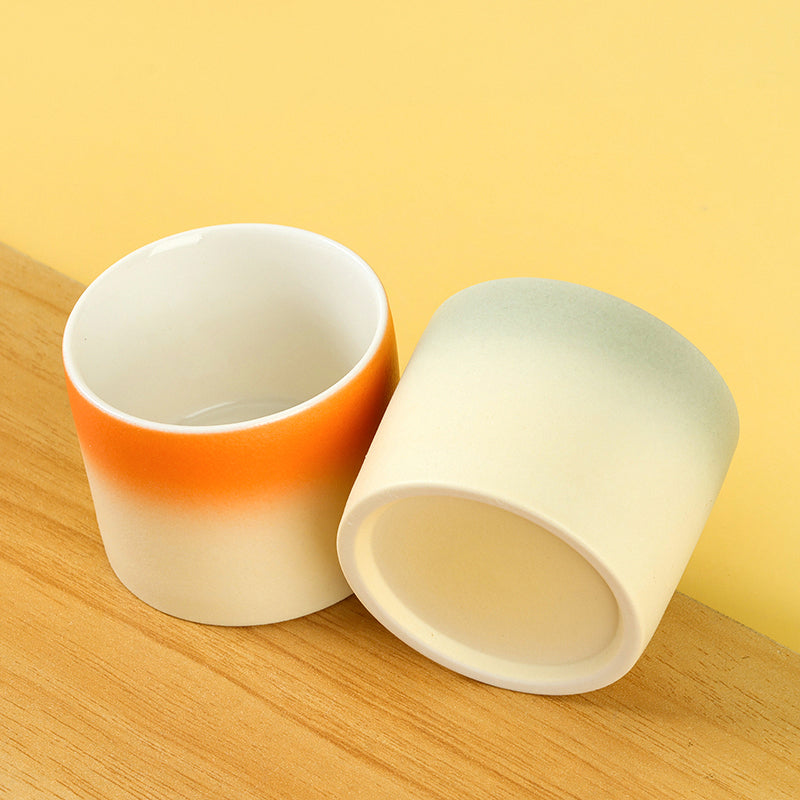 Lubao Rainbow Cup Food-Grade Material Colorful Design Daily Drinking CupM.65