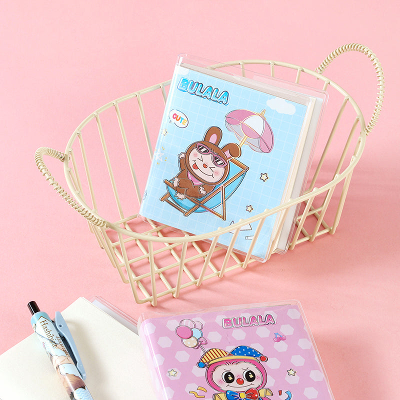 XX-186 Notepad (Random Floral Patterns) 90g Thick Paper 10*14cm Portable Office Quick Notes M.81