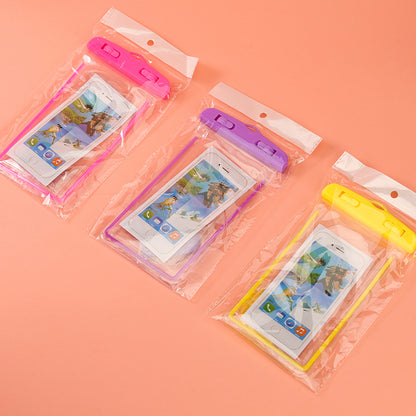 Bolsa impermeable transparente y luminosa para teléfono 