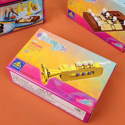 81108 Musical Instrument Assembly Building Blocks M.02