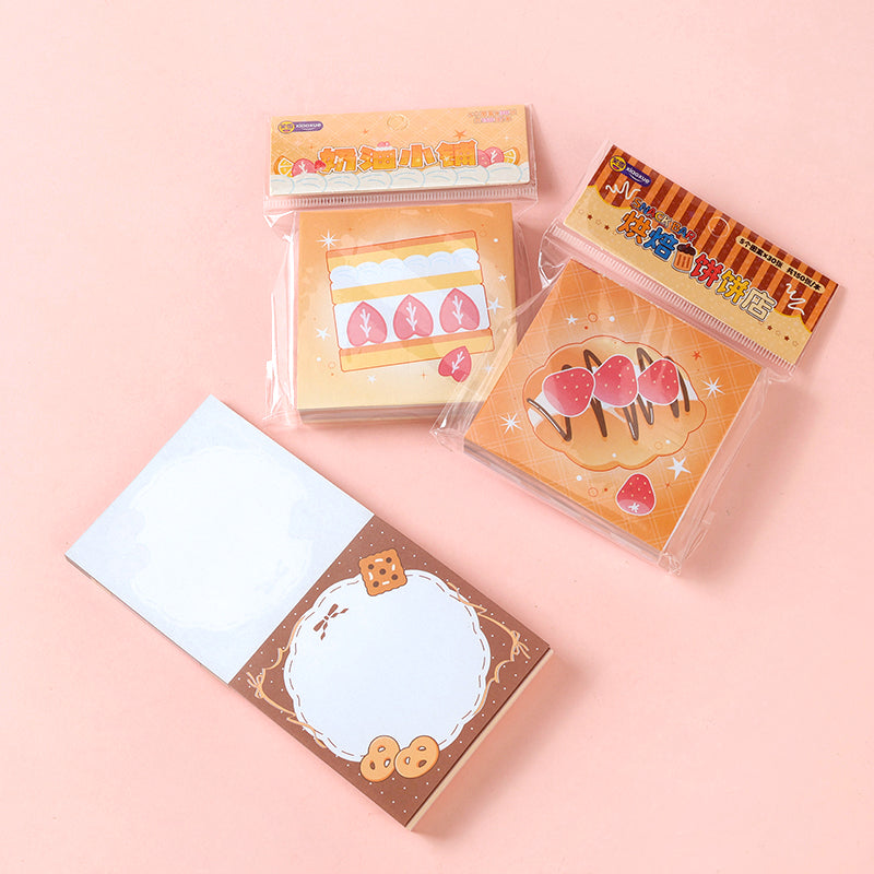 XX-1724 Bakery Sticky Notes (150 Sheets) 80g Thick Paper 76*101mm Order Recording Pickup Reminder M.81