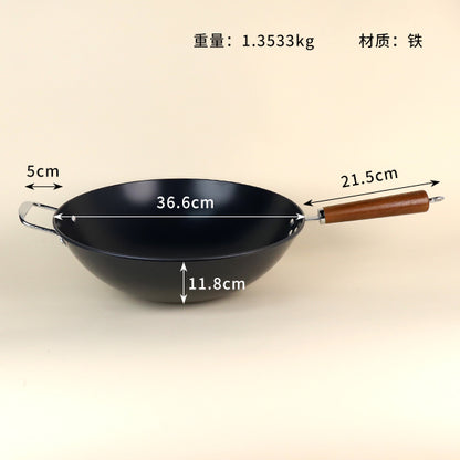 6cm Elegant Uncoated Round-Bottom Pot M.61 JPDB