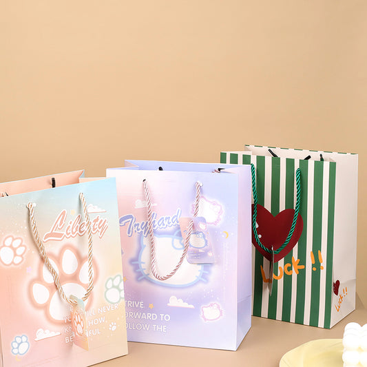 Simple Hanging Tag Medium Gift Bag (Vertical) 18.5*24*10 M24 M.73