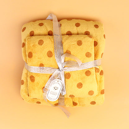 M.25 JPDBPolka Dot Bath Towel Set