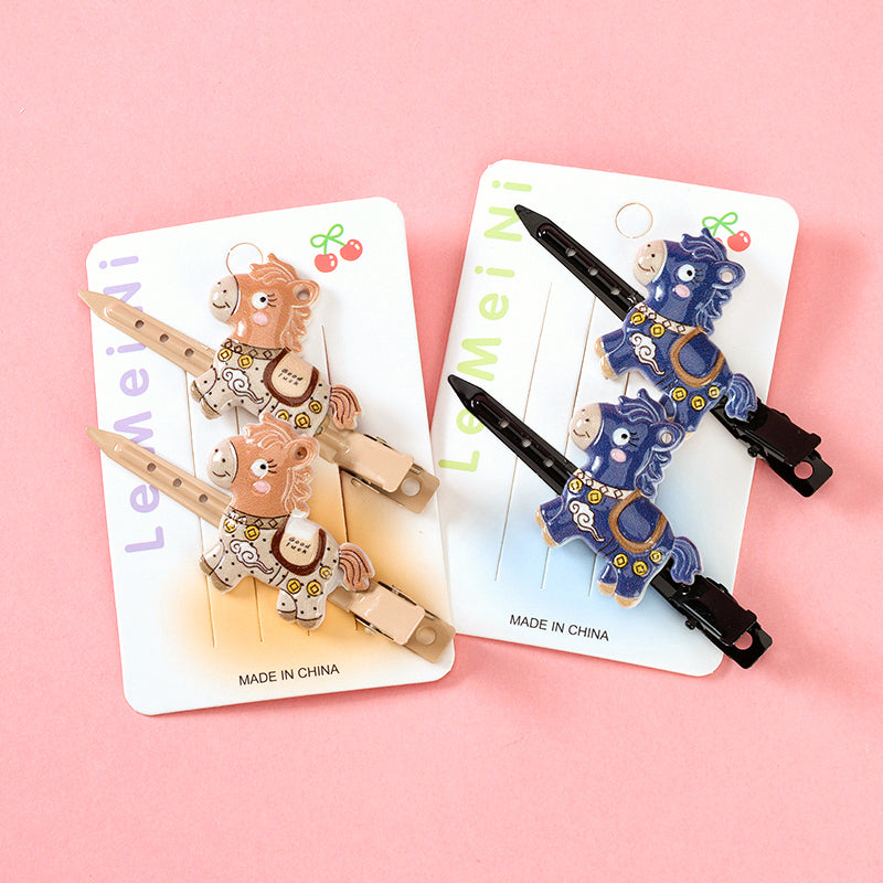 M42 Boxed Two Horse-accessory Pointed Duck Clips