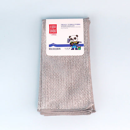 Item No.1072 Silver Wire Cleaning Cloth (5 + 1 Pieces) M.68 JPDB