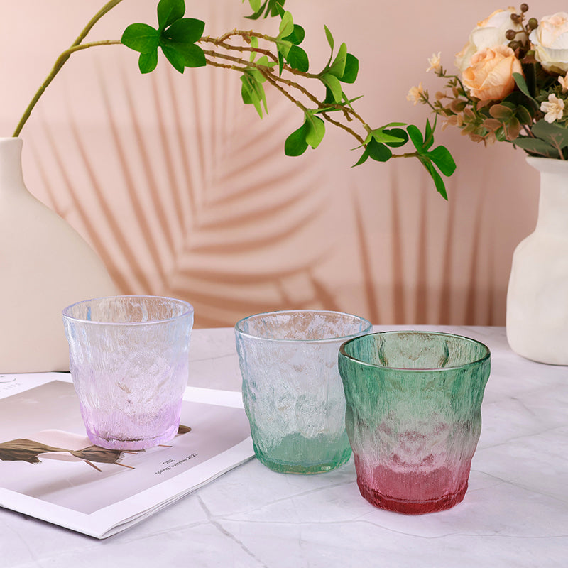 TOYUAN Gradient Glacier Glass Cup M.17
