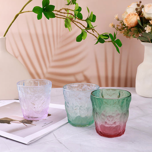TOYUAN Gradient Glacier Glass Cup M.17