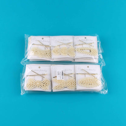 M42 New Pearl Bobby Pins Set” 或 “New Style Pearl Bobby Pins Set