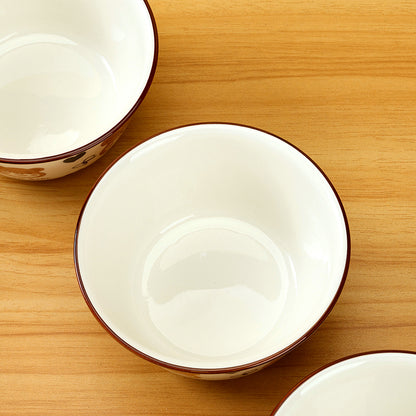 5 - inch Inner - box Candy Bowl with Big Bear Pattern M.66 JPDB