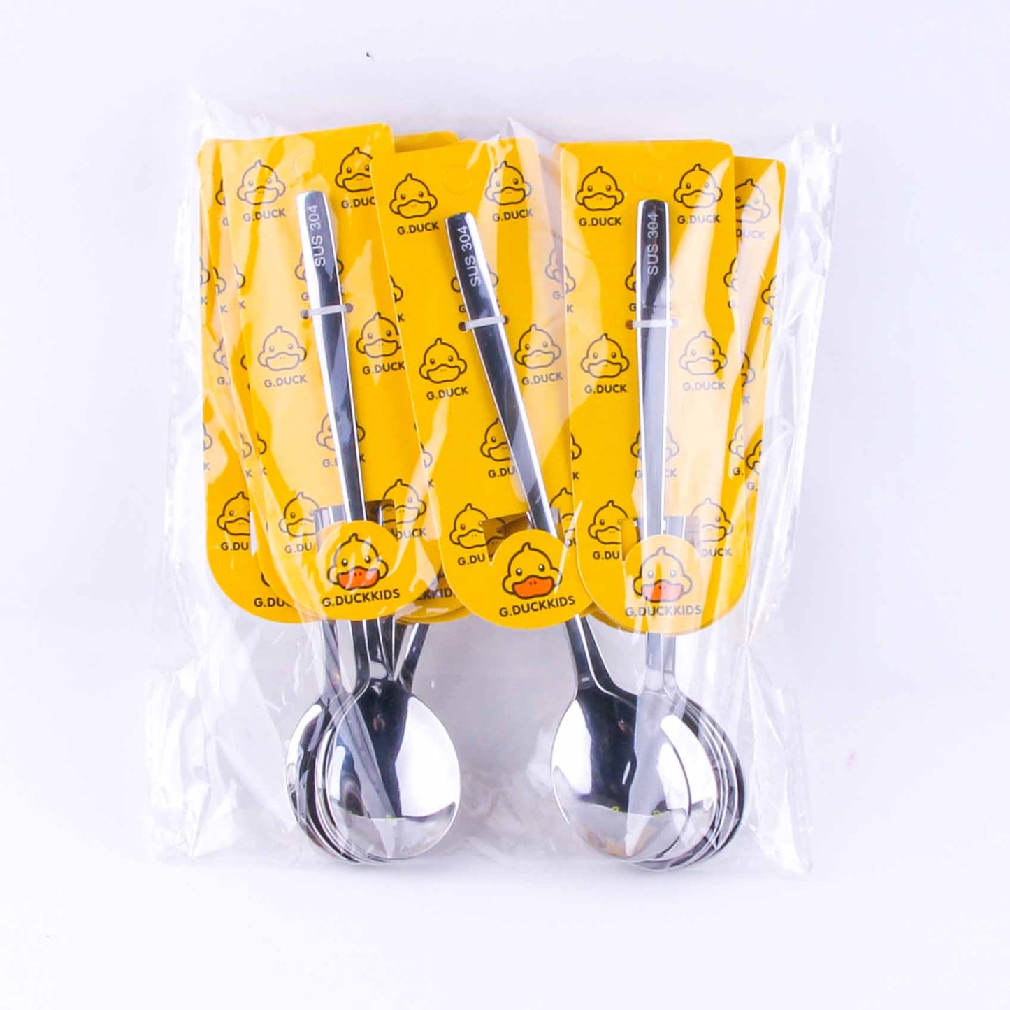 H02 Little Yellow Duck Korean-style Round Spoon M.66