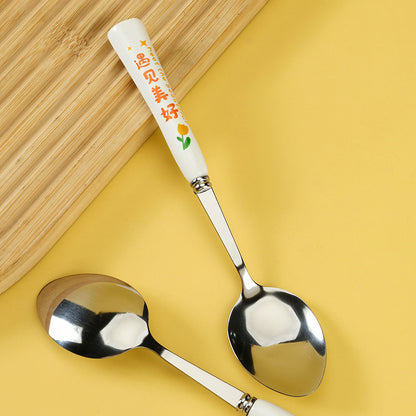 Meet Beauty No.2 Ceramic Pointed Spoon M.66