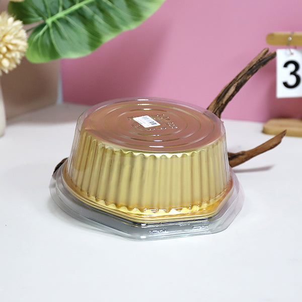 Choreusy Model 7864 Disposable Gold Foil Baking Tray (Round  2 Pcs)M.27