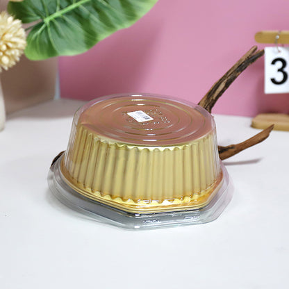 Choreusy Model 7864 Disposable Gold Foil Baking Tray (Round  2 Pcs)M.27