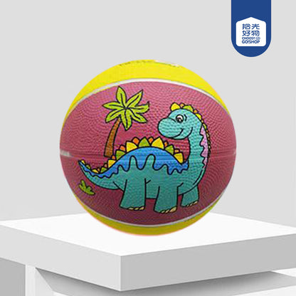 Shengwei No.1266 Size 3 Rubber Basketball 18cm Diameter for Kids Kindergarten Training Ball M.92 JPDB