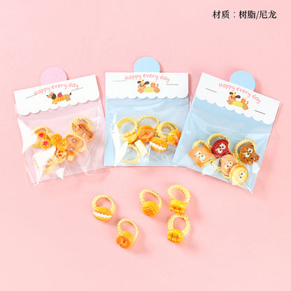 M42 Boxed Cartoon Cookie Series Kids' Hair Ties