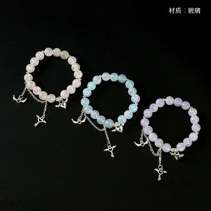 Ice Soul Angel Concentric Lock Bracelet  M.43