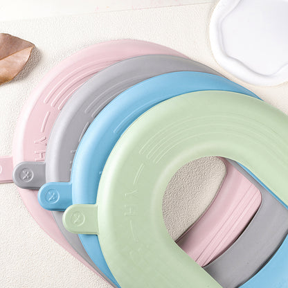 EVA waterproof and wash-free toilet seat cover M.28