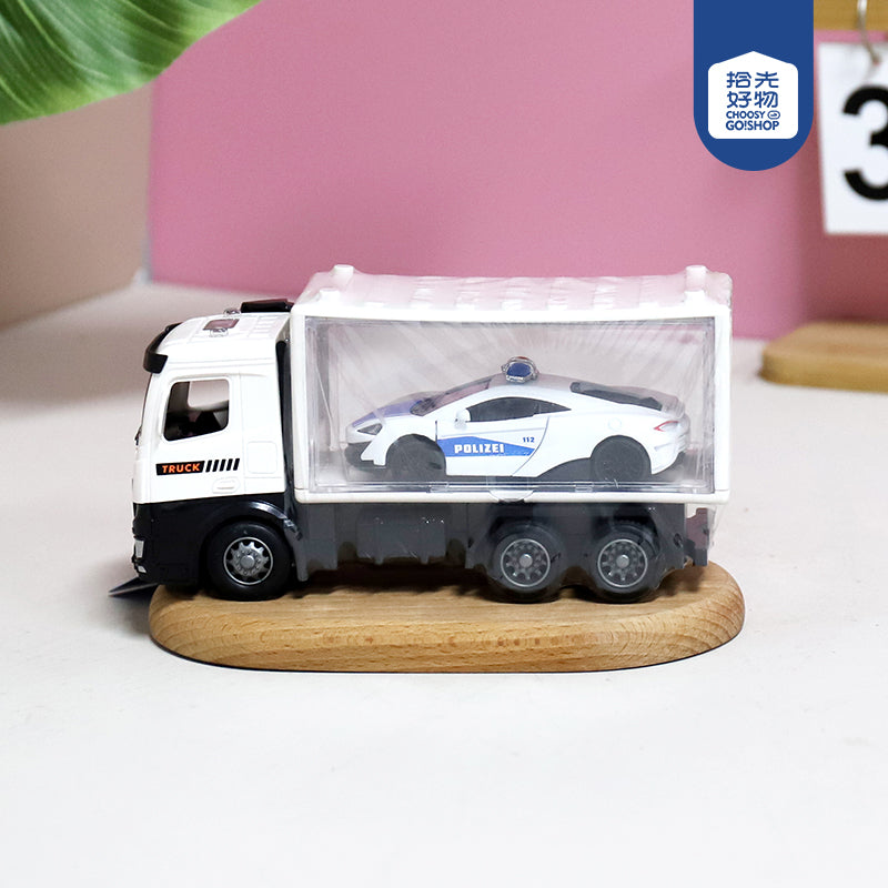 077A Alloy Police Transporter with Opening Doors M.03 JPDB