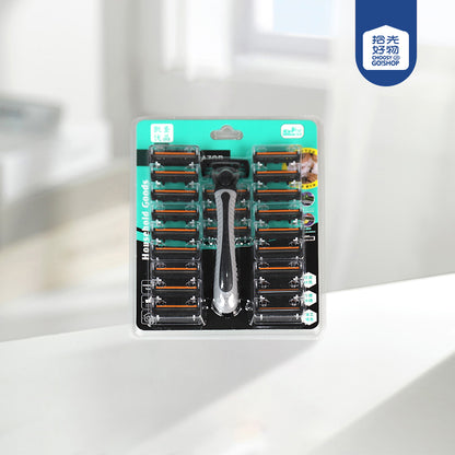 Triple Blade Razor Model K - 321 (1 Holder + 21 Blades) M.55 JPDB