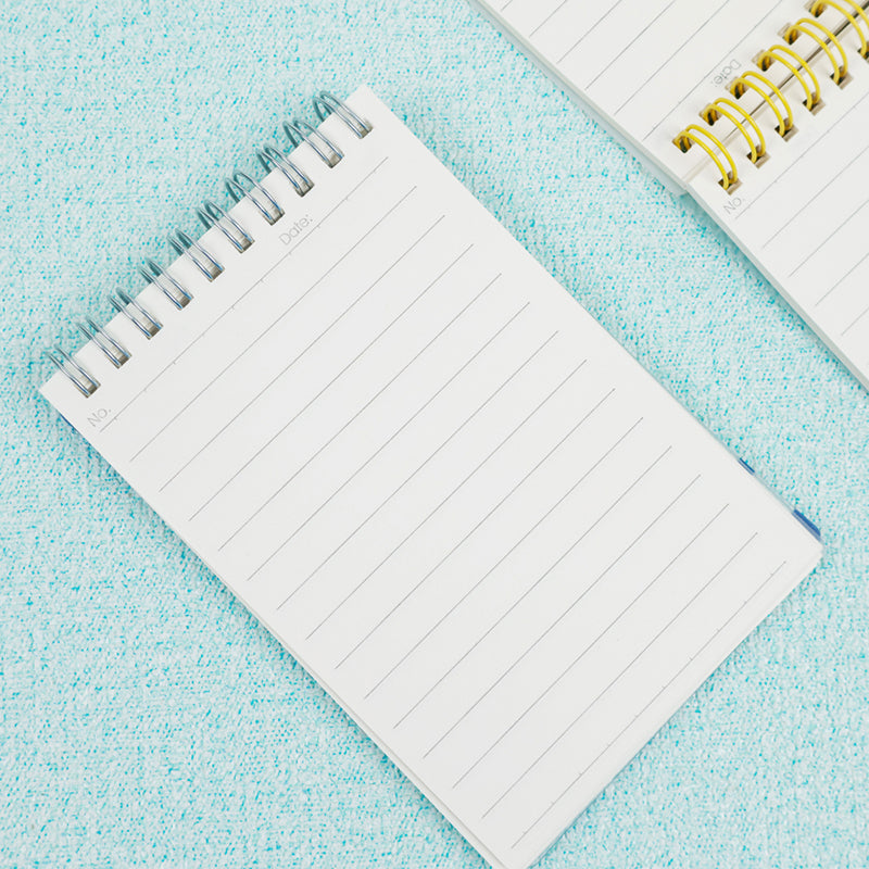 Premium Yushanghua 64K PP Top-Flip Coil Notebook with Random Flower Designs M.81