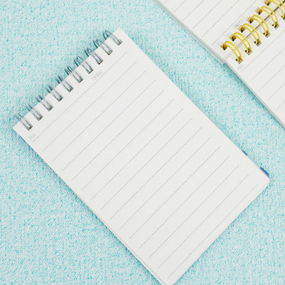 Premium Yushanghua 64K PP Top-Flip Coil Notebook with Random Flower Designs M.81