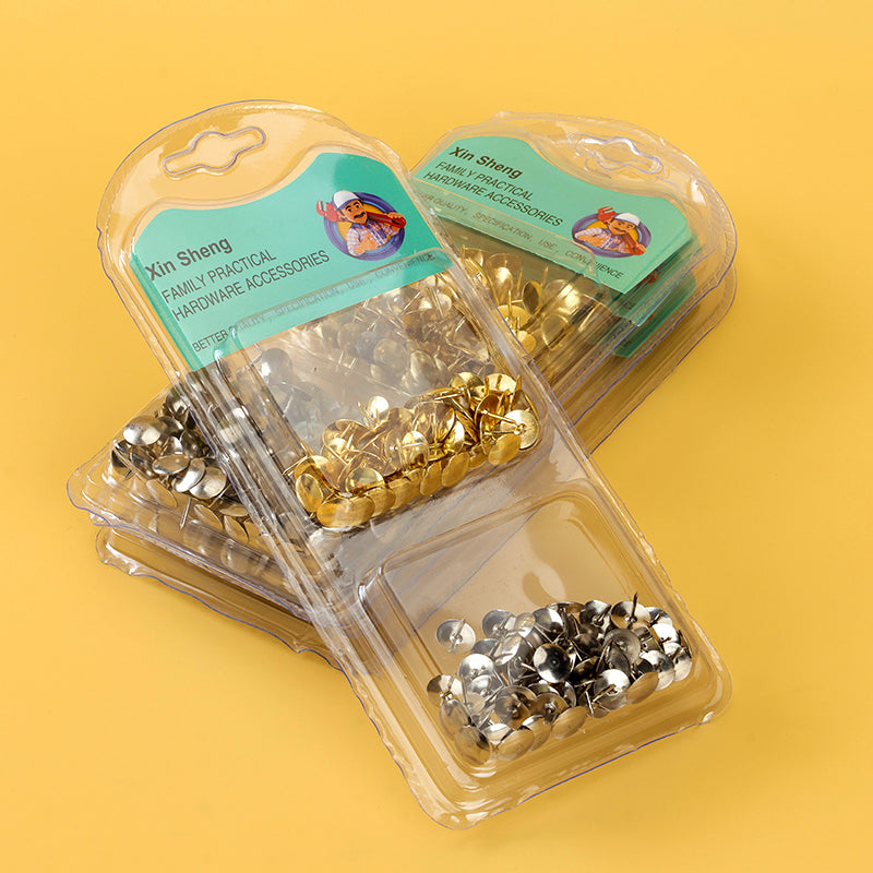 M.34 Gold and Silver Thumbtacks