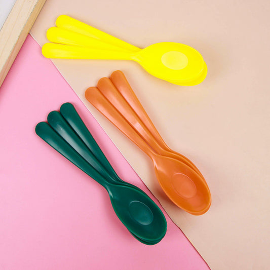 0258-K9 Dark-colored Plastic Spoon M.66