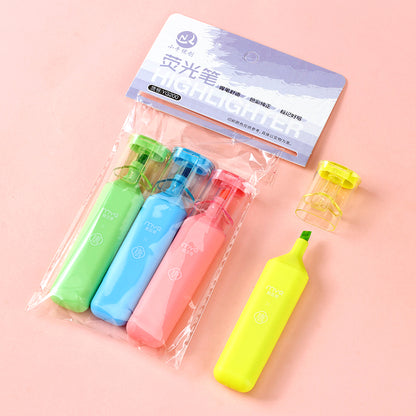 Xiaoniu Youchuang - Three Single - colored Highlighters M.82
