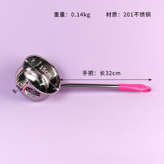 Flat-Bottom Spoon with Plastic Handle (14*35cm) M.61 JPDB M.61