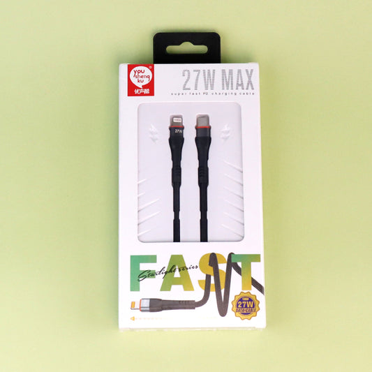 K-77 USB-C to Lightning Cable for Apple - 20W/30W PD Fast Charging A.12 JPDB