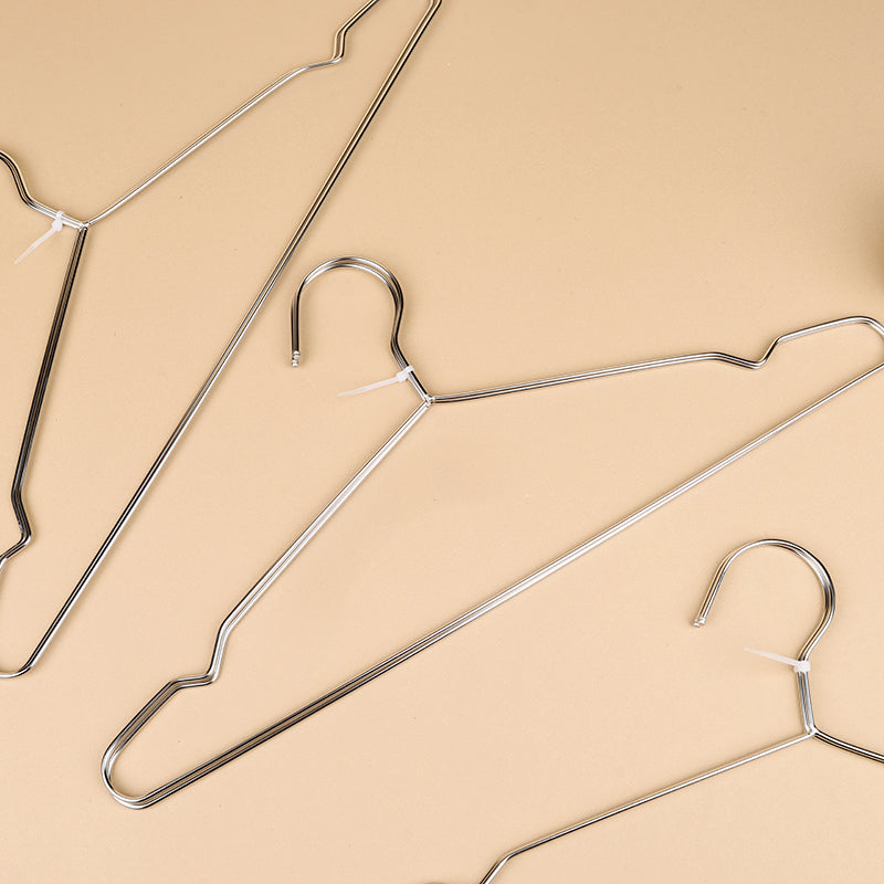 201 2-Piece Stainless Steel Non-Slip Hangers M.15